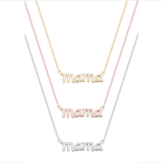 Small Mama Mom Mommy Letters Necklace Stamped Word Initial Love Alphabet Mother Necklaces for Thanksgiving Mother's Day Gifts
Small Mama Mom Mommy Letters Necklace Stamped Word Initial Love Alphabet Mother Necklaces for Thanksgiving Mother's Day Gifts