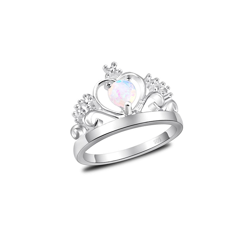 10 Pieces 1 lot LuckyShine Round Fire White Opal Crown Rings Silver Russia American Australia Friend Gift Superb Rings
10 Pieces 1 lot LuckyShine Round Fire White Opal Crown Rings Silver Russia American Australia Friend Gift Superb Rings