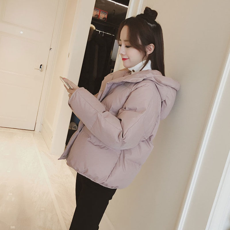 Down Cotton Jacket Female Short New Fashion Winter Jacket Women Loose Thick Warm Bread Clothing Student Coat Women Parka, Beige
Down Cotton Jacket Female Short New Fashion Winter Jacket Women Loose Thick Warm Bread Clothing Student Coat Women Parka, Beige