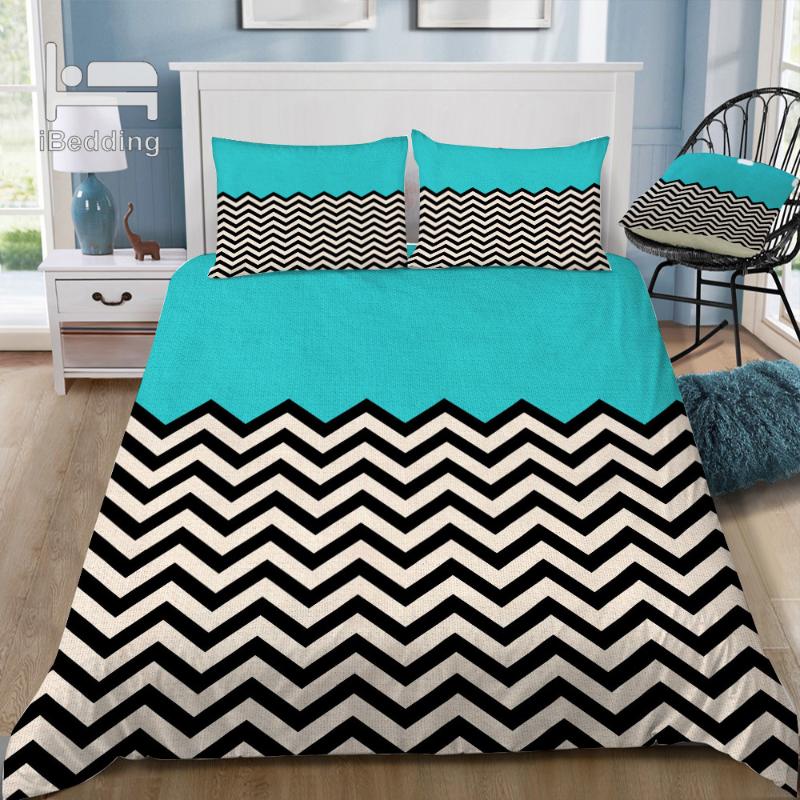 Follow The Sky 3D Bedding Set Printed Duvet Cover Set Queen King Size