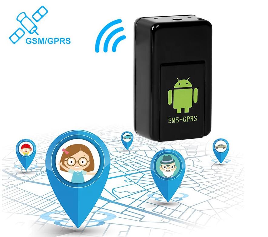 GF-08 Anti-Lost Alarm Mini Realtime GSM/GPRS Tracker KID/Car/Dog System Tracker Device Magnetic Locator Positioning Telemonitoring Listen