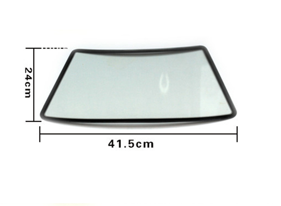 Professional Window Tint Display Board - 41.5x24cm Car Windshield & Rear Window Film Demo Model for Tinting Shop Sample and Customer Showcase MO-B1