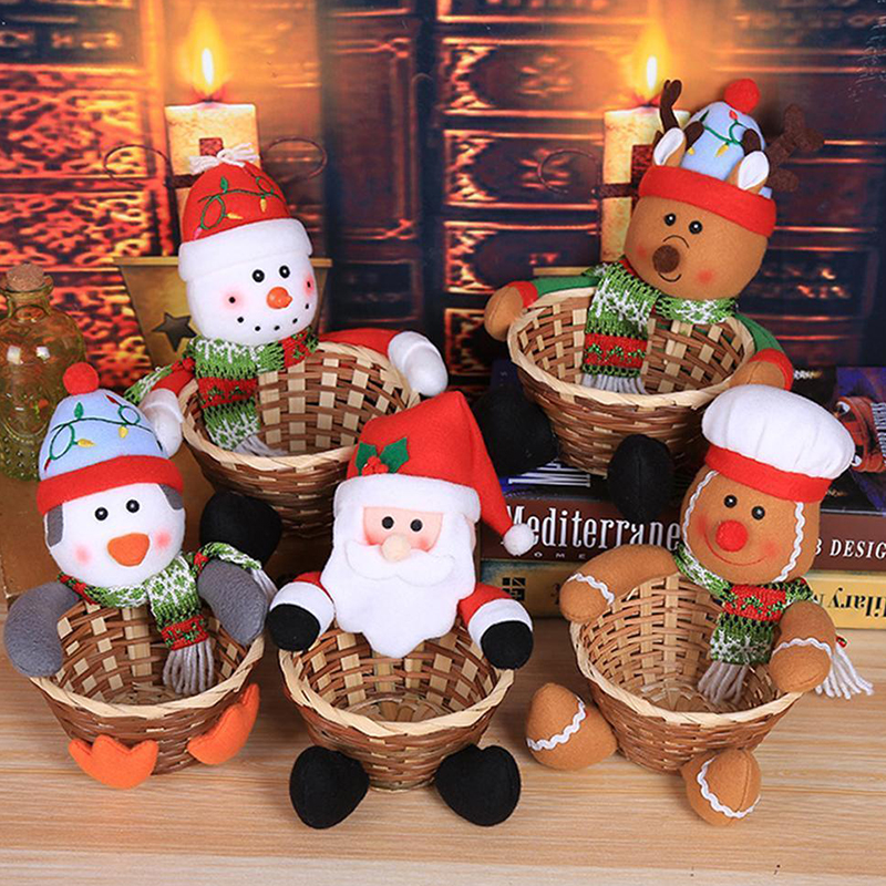 Merry Christmas Candy Storage Basket Decoration Santa Claus Storage Basket Christmas candy decoration Home Gift
Merry Christmas Candy Storage Basket Decoration Santa Claus Storage Basket Christmas candy decoration Home Gift