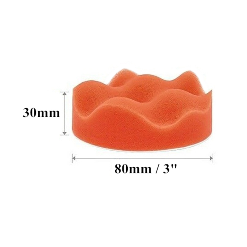 8Pcs/Set 3 Inch Car Polish Pads Buffer Tool Set Car Polisher Drill Sponge Kit Set Waxing Care Foam Paint Repair Car Accessories