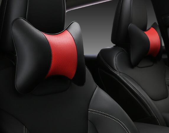 2 Pieces Univesal Car with headrest seat neck pillow four seasons common bones pillow black brown
2 Pieces Univesal Car with headrest seat neck pillow four seasons common bones pillow black brown