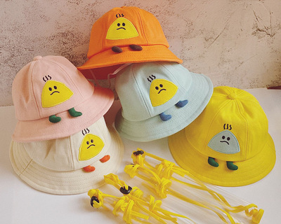 2020 Child Fisherman Hat with Mask Children Protective Cap Splash Proof Face Protection Hat Baby Children Sunhat New
