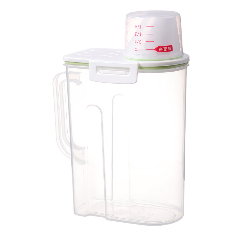 Kitchen plastic sealed cans, thickened storage cans, snack grain storage boxes, tanks - view 6