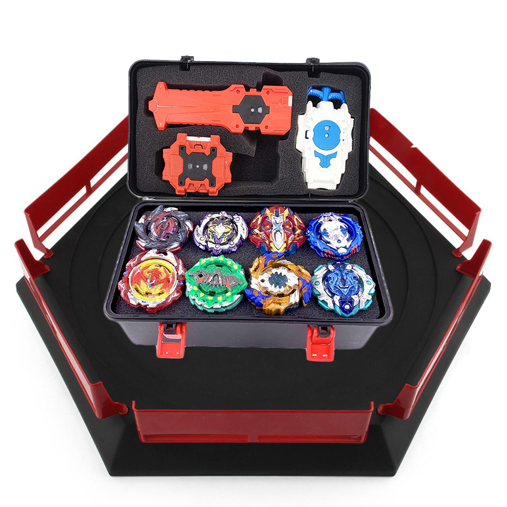 Hot Set Arena Launchers Beyblade starter Bey Blade blades metal burst bayblade stater set high performance battling top Y200703
Hot Set Arena Launchers Beyblade starter Bey Blade blades metal burst bayblade stater set high performance battling top Y200703