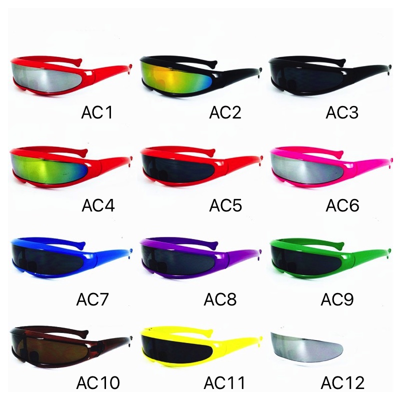 Shield Sunglasses Colorful Mirror Lens Family Sun Glasses Cool X MEN Glasses Futuristic Cyclops Neon Eyeglasses Adult And Kids Size
Shield Sunglasses Colorful Mirror Lens Family Sun Glasses Cool X MEN Glasses Futuristic Cyclops Neon Eyeglasses Adult And Kids Size