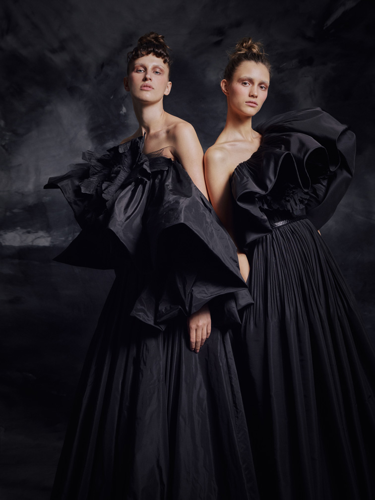 2020 Modest Krikor Jabotian One Shoulder Sleeveless A Line Evening Dresses Ruffles Sash Formal Dresses Sweep Train Party Gown