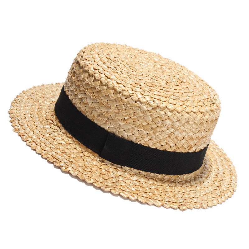 2017 New Summer Natural Straw Sun Hat For Women Men Fashion Beach Hats Ladies Flat Sunhat For Holiday Y19070503, Black bowknot
2017 New Summer Natural Straw Sun Hat For Women Men Fashion Beach Hats Ladies Flat Sunhat For Holiday Y19070503, Black bowknot