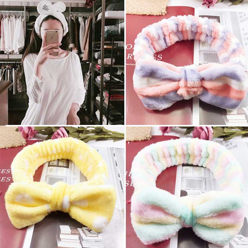 2020 New Bow Soft Headband Wash Face Women make up Hair Band Lovely Home Turban Hair Accessories Hairbands Girls Accessories
2020 New Bow Soft Headband Wash Face Women make up Hair Band Lovely Home Turban Hair Accessories Hairbands Girls Accessories