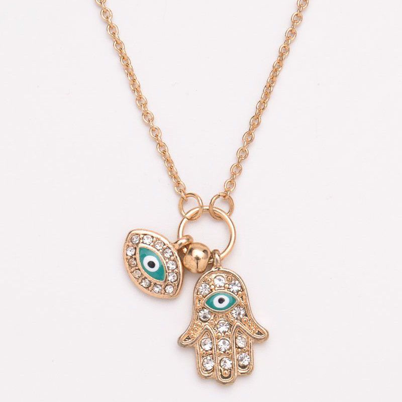 Turkish Evil Eye Pendant Necklace Gold Cubic Zirconia Greek Blue Eye Necklaces Fashion Jewelry Womens Accessories
Turkish Evil Eye Pendant Necklace Gold Cubic Zirconia Greek Blue Eye Necklaces Fashion Jewelry Womens Accessories