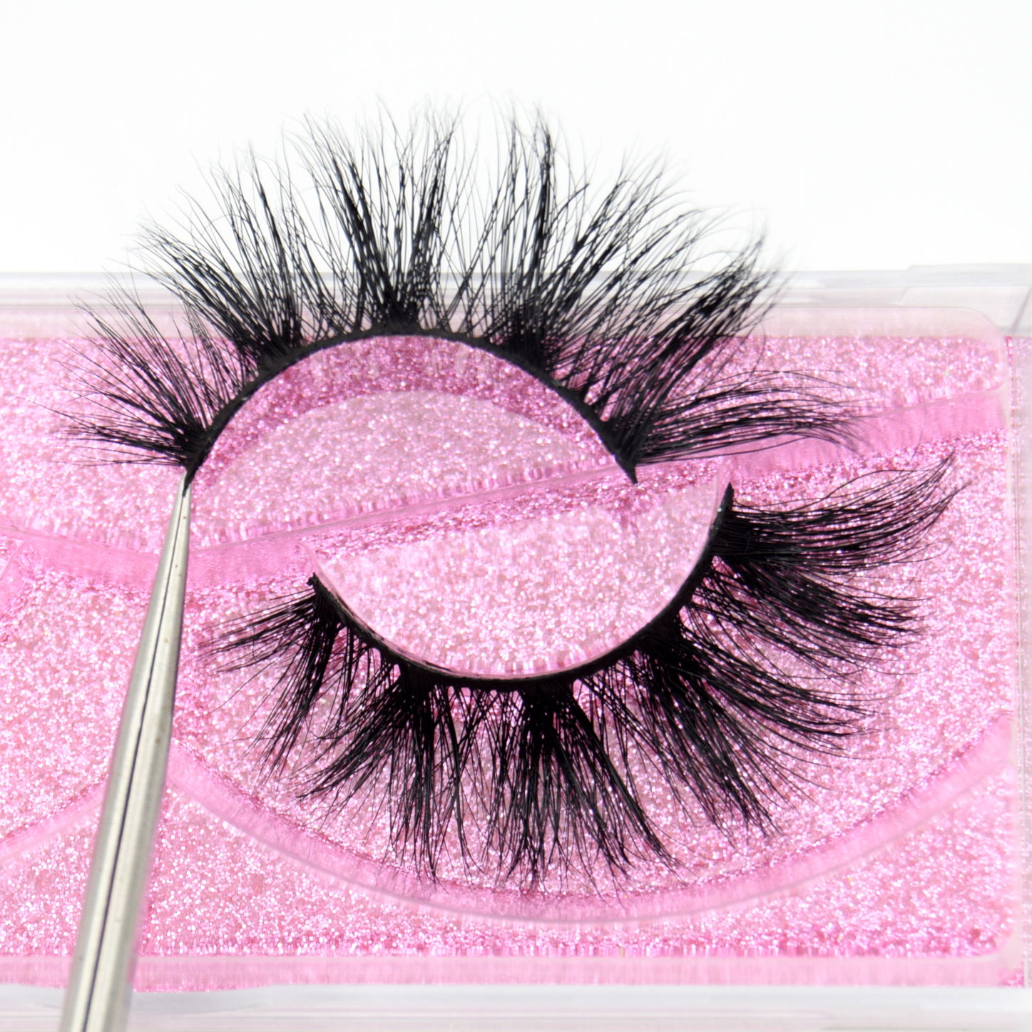 Luxury 5D Mink Hair False Eyelashes Wispy Cross Fluffy Mink Lashes Extension Tools Makeup Handmade Mink Eyelashes K11
Luxury 5D Mink Hair False Eyelashes Wispy Cross Fluffy Mink Lashes Extension Tools Makeup Handmade Mink Eyelashes K11