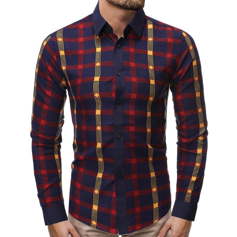 Men's Fashion Matching Color Slim Fit Shirt Business Casual Shirt with Long Sleeves, Red
Men's Fashion Matching Color Slim Fit Shirt Business Casual Shirt with Long Sleeves, Red