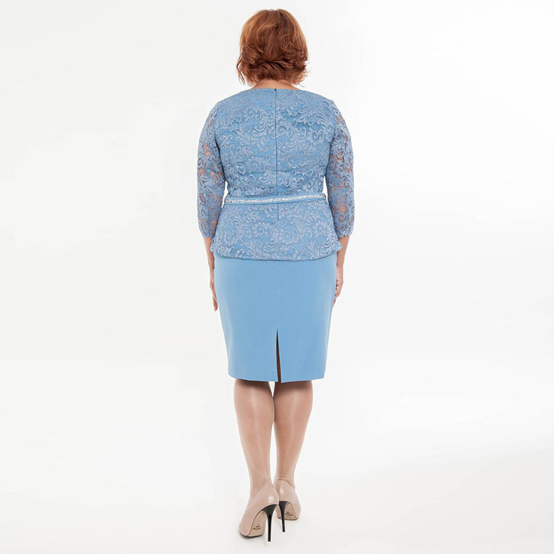 Elegant Lace Mother of the Bride Dresses Long Sleeve Appliques Mother's Dress Formal Wedding Guest Gowns