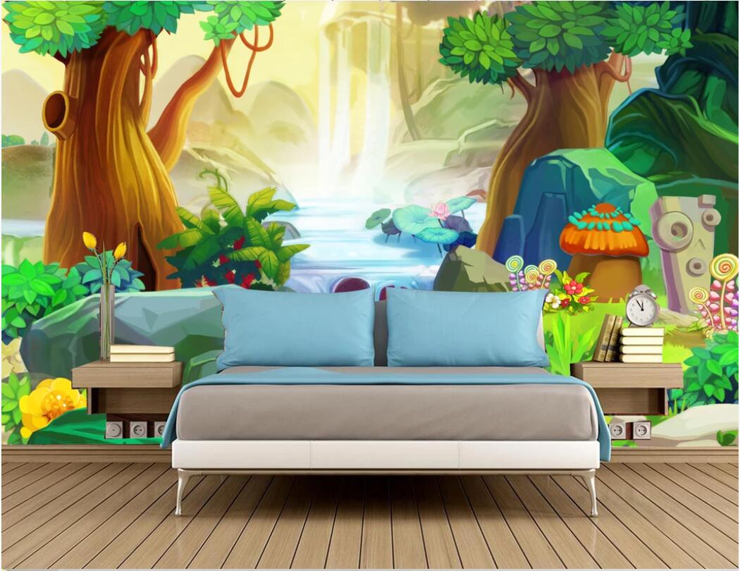 3d wallpaper custom photo mural Cartoon dream forest river children room wallpaper TV background wall wallpaper for walls 3 d, Non-woven fabric
3d wallpaper custom photo mural Cartoon dream forest river children room wallpaper TV background wall wallpaper for walls 3 d, Non-woven fabric