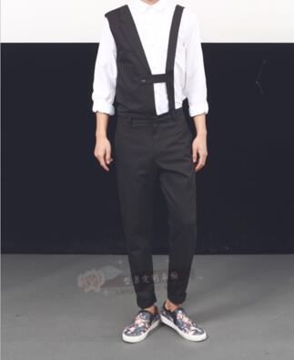 29-44Big yards Han edition 2017 young hairdresser, men's trousers Jumpsuits tooling feet jumpsuit cultivate one's morality pants, Black
29-44Big yards Han edition 2017 young hairdresser, men's trousers Jumpsuits tooling feet jumpsuit cultivate one's morality pants, Black