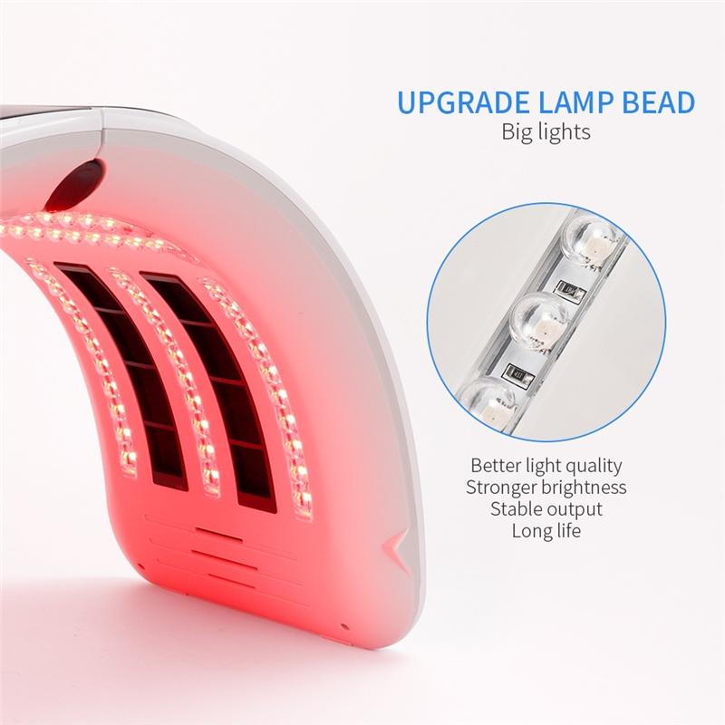 Pigment removal PDT type skin care led infrared red light therapy for skin lifting