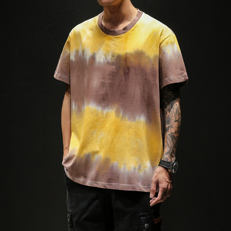 2019 Summer Casual T Shirt Men Short Sleeve Cotton T-shirt Printing Tee Shirt Homme, Yellow
2019 Summer Casual T Shirt Men Short Sleeve Cotton T-shirt Printing Tee Shirt Homme, Yellow