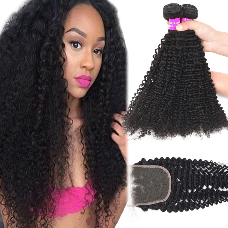 9A Brazilian Virgin Hair 4 Bundles With Lace Closure Water Wave Deep Wave Loose Deep Kinky Curly Unprocessed Human Hair Bundles with Closure
9A Brazilian Virgin Hair 4 Bundles With Lace Closure Water Wave Deep Wave Loose Deep Kinky Curly Unprocessed Human Hair Bundles with Closure