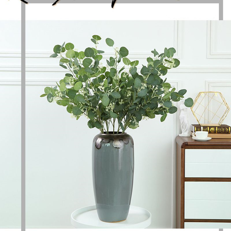 3 branches eucalyptus pulp money leaf with fruit simulation fake flower plants wedding home decoration artificial silk flowers, Orange
3 branches eucalyptus pulp money leaf with fruit simulation fake flower plants wedding home decoration artificial silk flowers, Orange