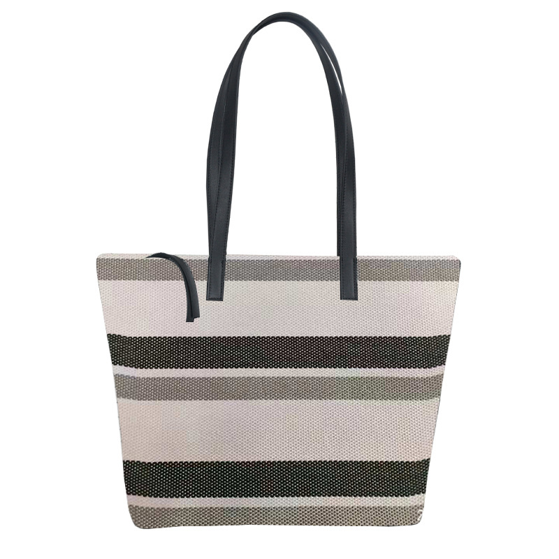 Cross-border specifically for new handbags 2020 European and American fashion ladies handbag hit color shoulder tote bag large capacity
