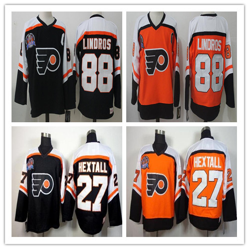 Stitched 1997 Stanley Cup Philadelphia Flyers Vintage #88 Eric Lindros Jerseys Mens #27 Ron Hextall Ice Hockey Jerseys Top Quality, 27 orange
Stitched 1997 Stanley Cup Philadelphia Flyers Vintage #88 Eric Lindros Jerseys Mens #27 Ron Hextall Ice Hockey Jerseys Top Quality, 27 orange