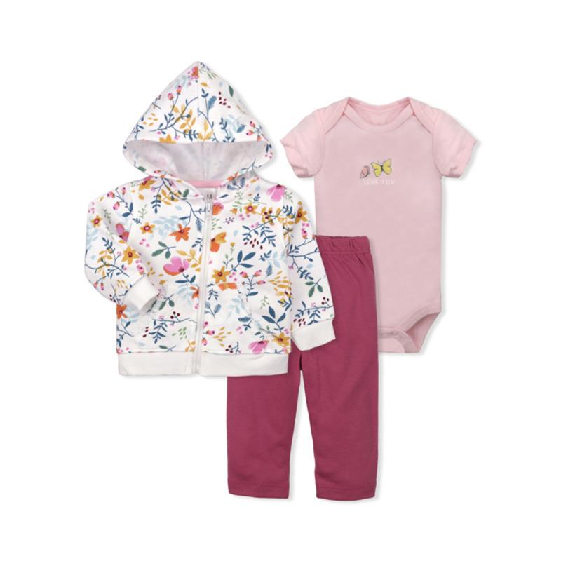 3pcs Daily Soft Baby Clothing Set Cute Flower Print Fashion Hoodie Long Sleeve Pants Heart Sweat Absorb Bodysuit Butterfly, White flowers
3pcs Daily Soft Baby Clothing Set Cute Flower Print Fashion Hoodie Long Sleeve Pants Heart Sweat Absorb Bodysuit Butterfly, White flowers