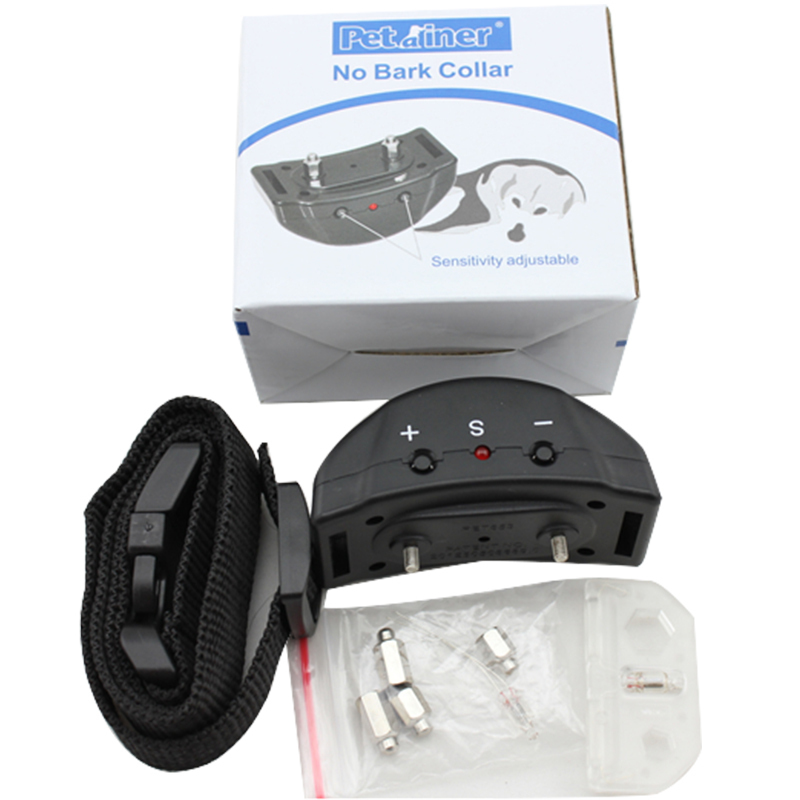 Sixspeed Adjustable Dog Collar Nonbark Collar Anti Barking Dog Training Electric Dog Collar New3593592