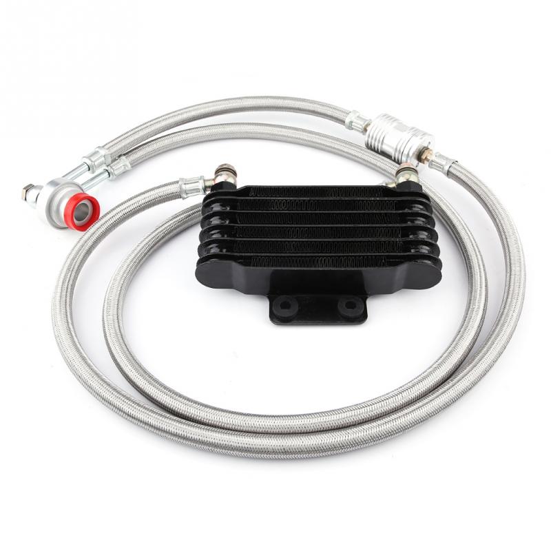 1Set Durable 85ml Oil Cooler Engine Oil Cooling Radiator System Kit for GY6 100CC-150CC Easy Installing Motor Accessories
1Set Durable 85ml Oil Cooler Engine Oil Cooling Radiator System Kit for GY6 100CC-150CC Easy Installing Motor Accessories