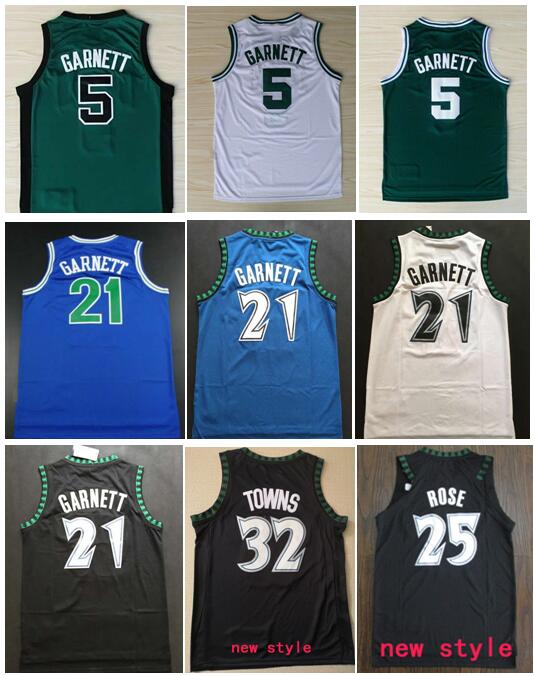 Best Quality #21 Kevin Garnett Jerseys Black Blue White Stitched Shirts Derrick 25# Rose Jersey Karl-Anthony 32# Towns Andrew 22# Wiggins, As pictures
Best Quality #21 Kevin Garnett Jerseys Black Blue White Stitched Shirts Derrick 25# Rose Jersey Karl-Anthony 32# Towns Andrew 22# Wiggins, As pictures