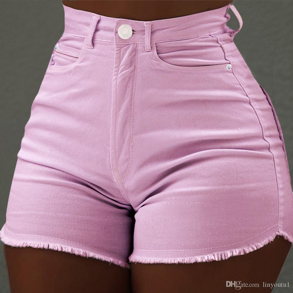 2020 sexy Women's High Waist Denim Jeans Beach sexy shorts Summer Hot Casual Short Shorts summer hot shorts