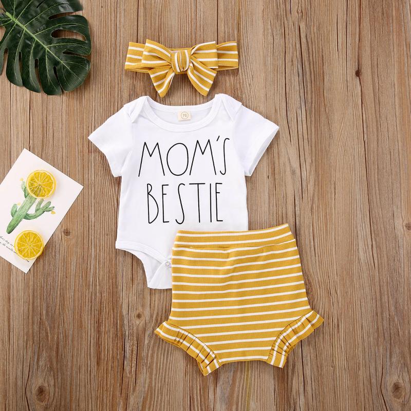 0-18M Infant Baby Girl Boy Clothes 3pcs Letter Print White Short Sleeve Romper Tops+Striped/Leopard Shorts Baby Cotton Set
0-18M Infant Baby Girl Boy Clothes 3pcs Letter Print White Short Sleeve Romper Tops+Striped/Leopard Shorts Baby Cotton Set