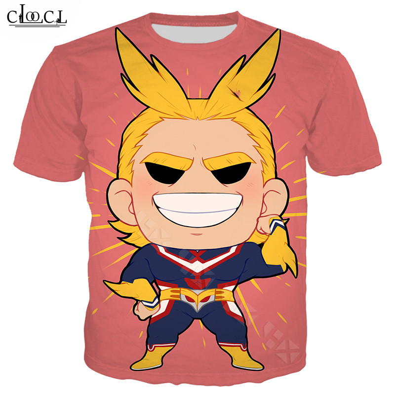 2020 Fashion Anime My Hero Academia T Shirt Men Women 3D Print All Might Short Sleeve Pullover Casual Streetwear Tops, T shirt 1
2020 Fashion Anime My Hero Academia T Shirt Men Women 3D Print All Might Short Sleeve Pullover Casual Streetwear Tops, T shirt 1