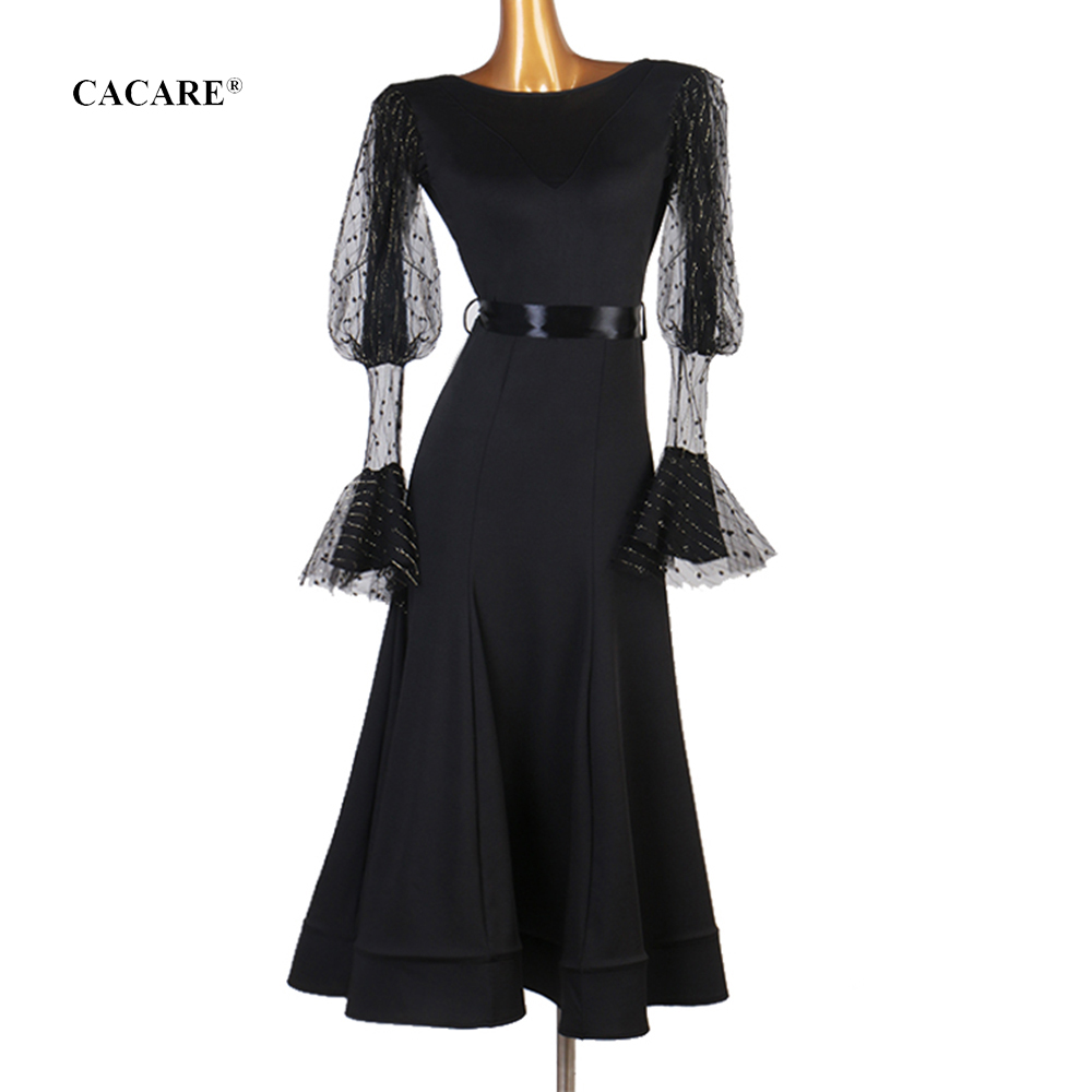 Ballroom Dance Competition Dresses Waltz Dress Tango Dance Dresses Standard Flamenco Latin Costume Customize D0049 with Waist Belt, Black
Ballroom Dance Competition Dresses Waltz Dress Tango Dance Dresses Standard Flamenco Latin Costume Customize D0049 with Waist Belt, Black