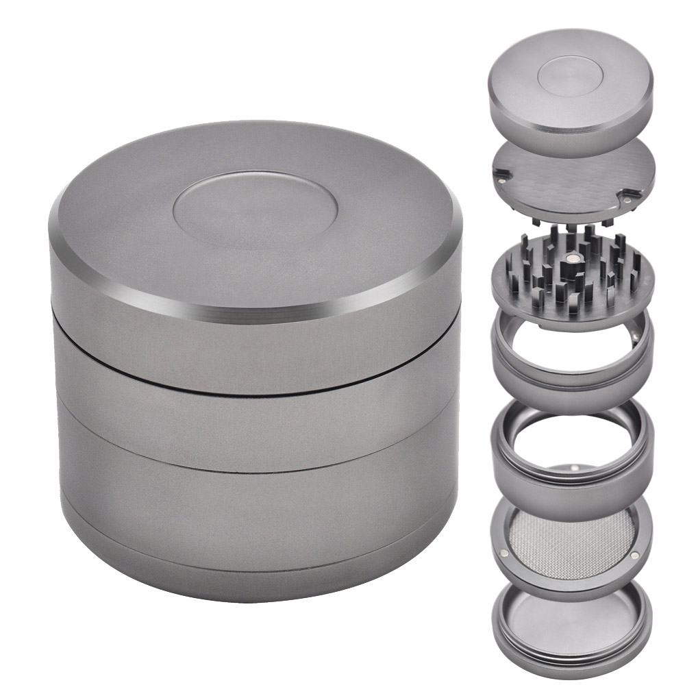 Aluminum Metal Smoking Herb Grinder 63MM 4 Piece Detachable CNC Teeth Aluminum Metal Smoking Tobacco Grinders Fit Dry Herb Hand Muller
Aluminum Metal Smoking Herb Grinder 63MM 4 Piece Detachable CNC Teeth Aluminum Metal Smoking Tobacco Grinders Fit Dry Herb Hand Muller