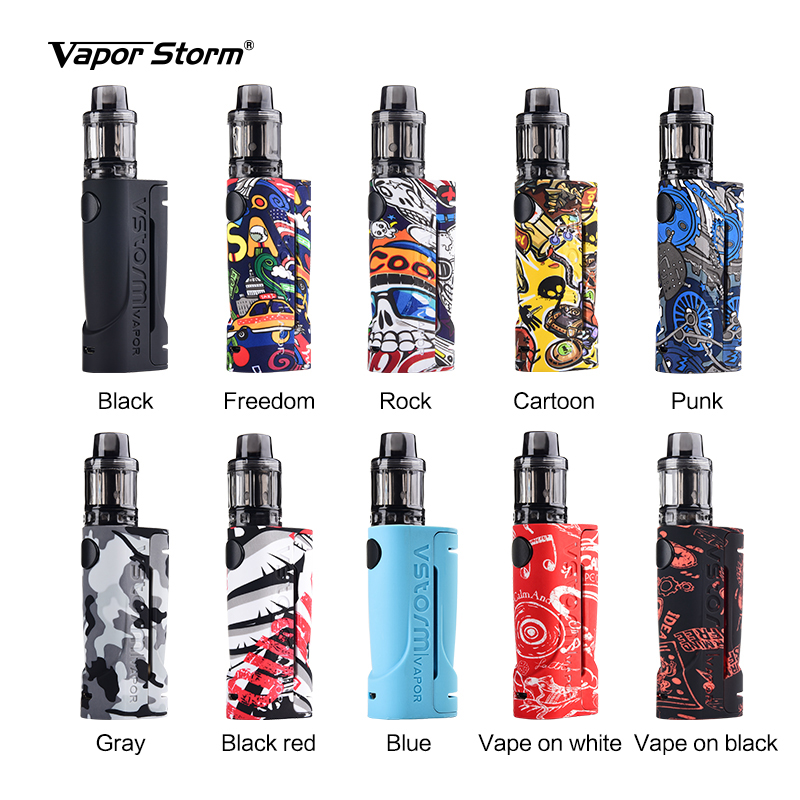Vapor Storm ECO Vape Max 90W Tank D11 3.5ml Disposable Tank Box Mod Vape 510 Starter Electronic Cigarette Kit 7339044, Multi
Vapor Storm ECO Vape Max 90W Tank D11 3.5ml Disposable Tank Box Mod Vape 510 Starter Electronic Cigarette Kit 7339044, Multi