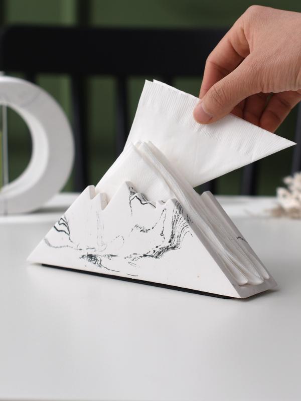 Imitation Marble Cement Paper Towel Holder Restaurant Desktop Napkin Holder Tissue Rack Snow Mountain
Imitation Marble Cement Paper Towel Holder Restaurant Desktop Napkin Holder Tissue Rack Snow Mountain