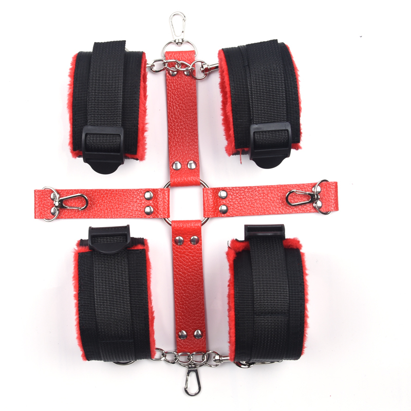 11 Pcs Sex Toys for Woman Adult Games Handcuffs Whip Mouth Gag Rope Silicone Butt Plug Bdsm Bondage Set Bead Anal Plug Vibrators Y200422