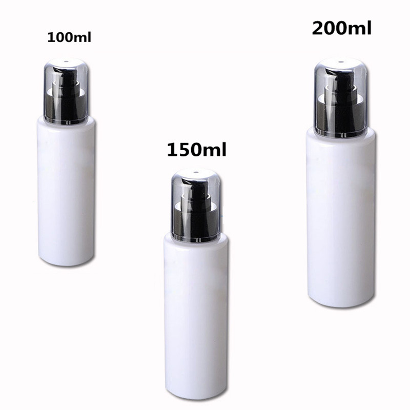3ps/lot 100ml High Quality Round White PET Plastic Lotion Bottle With Treatment Pump For Hair Oil Refillable Bottles
3ps/lot 100ml High Quality Round White PET Plastic Lotion Bottle With Treatment Pump For Hair Oil Refillable Bottles