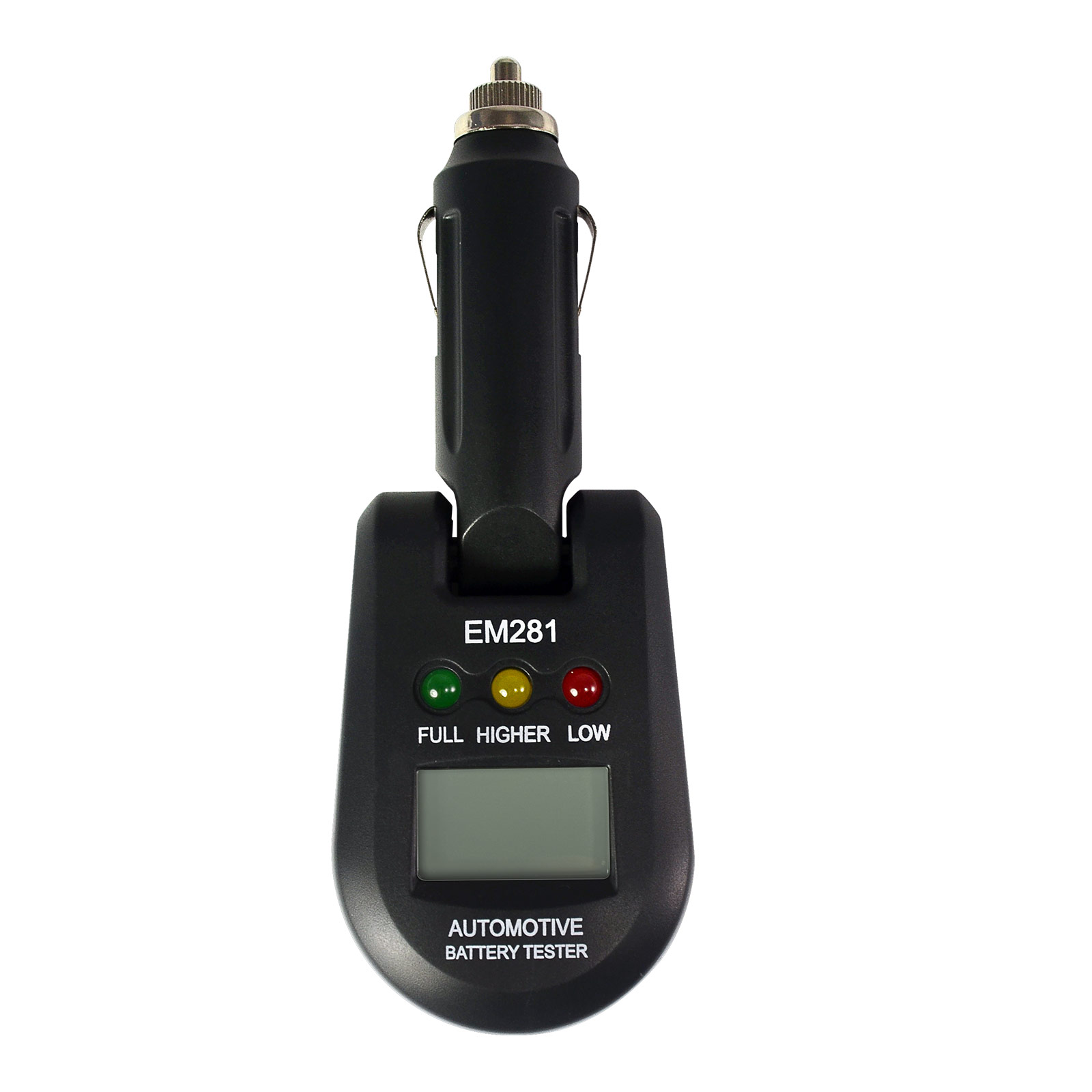 Automotive Storage Battery Tester LCD display Car Battery Voltage Viewer Portable Tools 12V-24V Battery Voltage Monitoring All Sun EM281
Automotive Storage Battery Tester LCD display Car Battery Voltage Viewer Portable Tools 12V-24V Battery Voltage Monitoring All Sun EM281