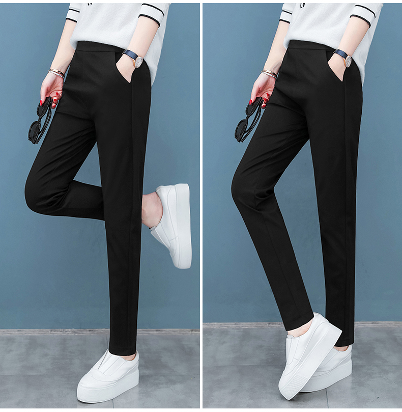 Deep Black The New Female Loose Sweatpants Fashion Casual Pants Straight Outside Haroun Pants Wearing Pants
Deep Black The New Female Loose Sweatpants Fashion Casual Pants Straight Outside Haroun Pants Wearing Pants