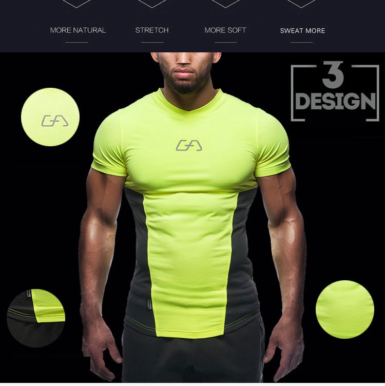 htsportsstore Men Compression Tight Skin Shirt MMA Short Sleeves Rashguard Fitness Base Layer Weight Lifting Male Tops Wear Sport Jerseys, Colour 3
htsportsstore Men Compression Tight Skin Shirt MMA Short Sleeves Rashguard Fitness Base Layer Weight Lifting Male Tops Wear Sport Jerseys, Colour 3