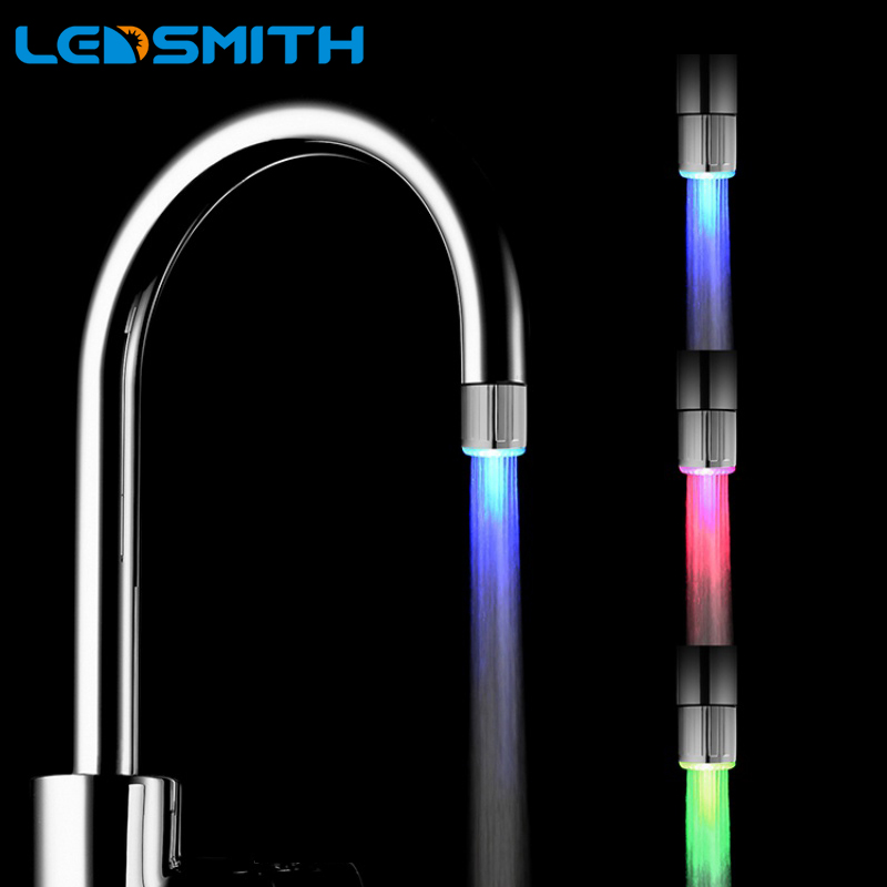 LED Water Faucet Stream Light 7 Colors Changing Glow Shower Tap Head Pressure Sensor Bathroom Kitchen Accessories
LED Water Faucet Stream Light 7 Colors Changing Glow Shower Tap Head Pressure Sensor Bathroom Kitchen Accessories