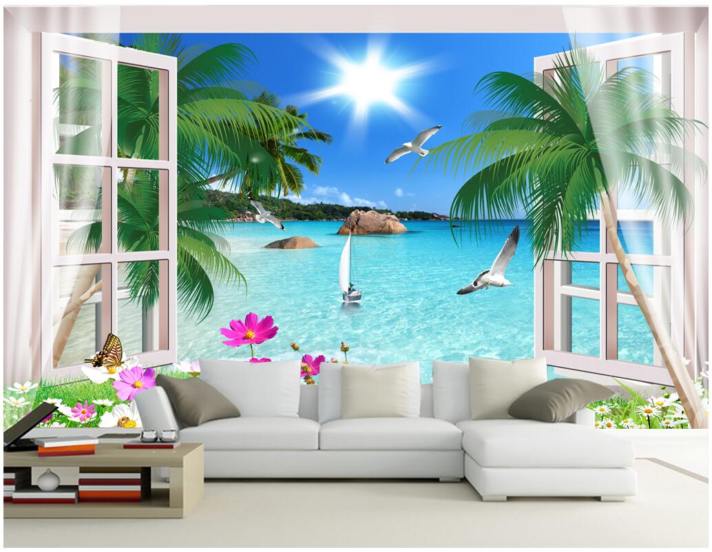 WDBH 3d wallpaper custom photo mural Fresh coconut tree outside the sea view home decor living room 3d wall murals wallpaper for walls 3 d, Non-woven
WDBH 3d wallpaper custom photo mural Fresh coconut tree outside the sea view home decor living room 3d wall murals wallpaper for walls 3 d, Non-woven