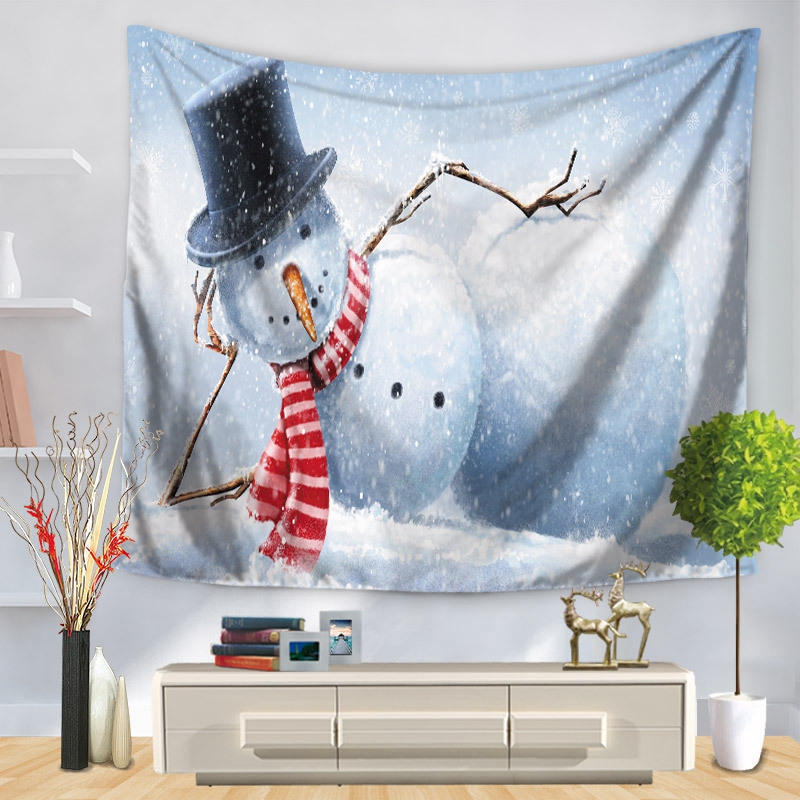 2020 Christmas Festival Wall Tapestry Blanket Tablecloth Wall Hanging for Living Room New Year Decorative for Bedroom Polyester
2020 Christmas Festival Wall Tapestry Blanket Tablecloth Wall Hanging for Living Room New Year Decorative for Bedroom Polyester