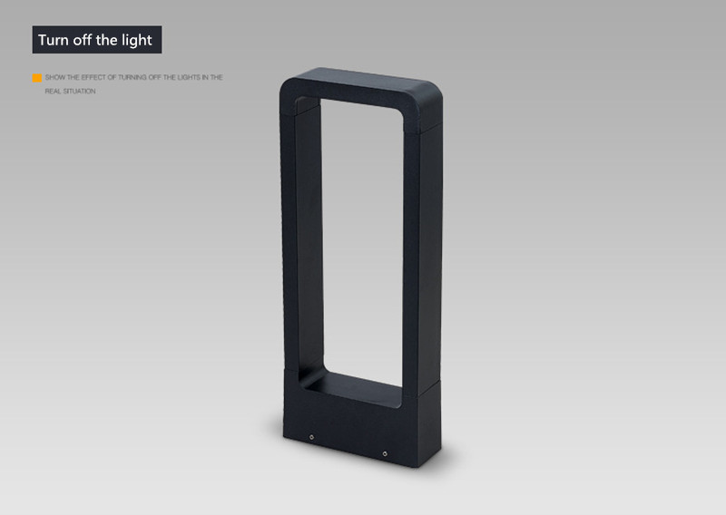 Simple modern lawn lamps LED outdoor waterproof garden lamp Nordic garden villa garden community park floor lamp