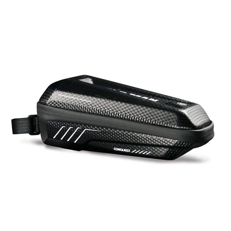 EVA Carbon Ribbed Hard Shell Tube Bag Mountain Bike Bag Waterproof Front Beam Bags Bicycle, Black
EVA Carbon Ribbed Hard Shell Tube Bag Mountain Bike Bag Waterproof Front Beam Bags Bicycle, Black