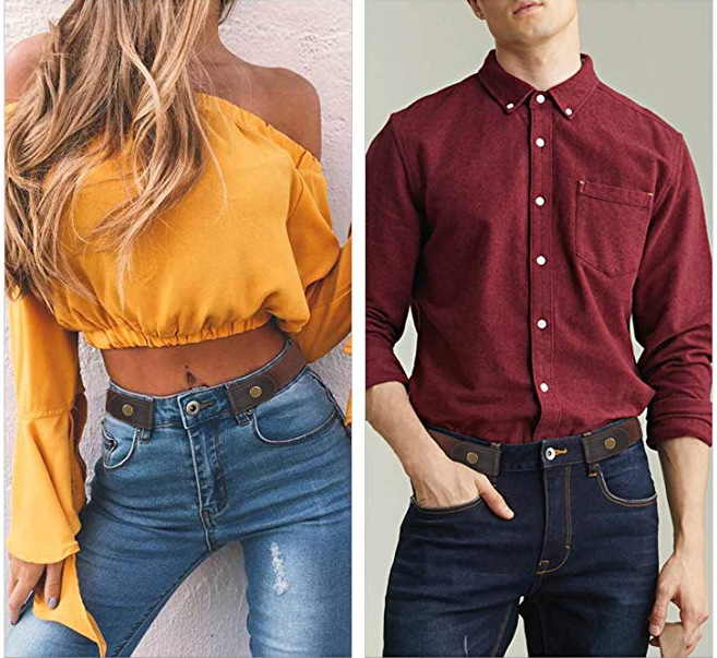 Buckle-Free Elastic Belt For Jeans Pants Dress No Bulge Hassle Women Men Belt Stretch Without Buckle Invisible Waistband Adjustable Belt new
Buckle-Free Elastic Belt For Jeans Pants Dress No Bulge Hassle Women Men Belt Stretch Without Buckle Invisible Waistband Adjustable Belt new